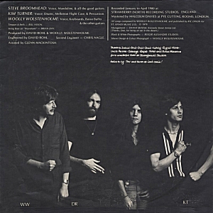 Maestoso LP inner sleeve